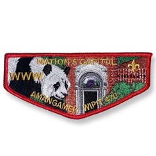 Smithsonian National Zoo - Amangamek Wipit, Lodge 470 - OA Flap picture