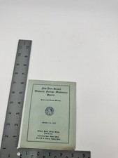 1935 Woman's Foreign Missionary Society New York Branch Annual Meeting Program picture