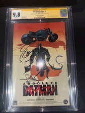 ABSOLUTE BATMAN #1 JAVIER FERNANDEZ SIGNED SYNDER 2X VARIANT COMIC CORNER AKIRA picture