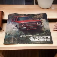 Original 1977 Plymouth Trail Duster Dealership Brochure 77 picture