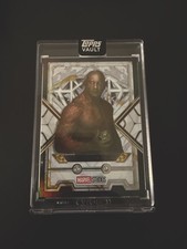 Topps 2026 Marvel Vault Dual Diamond Drax Dave Bautista /10 Black Refractor🔥 picture
