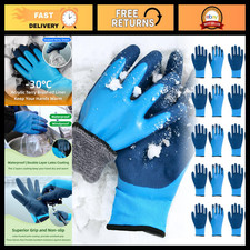 10 Pairs Freezer Gloves Waterproof Winter Work Gloves Bulk for Men picture