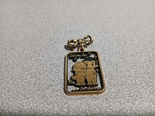 Vintage 1970s LOVE IS For Sharing Gold Tone Pin Brooch by KIM CASALI Bow  picture