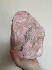 GIANT AUSTRALIAN PINK RHODONITE, 10.82lbs, 4240g, Polished And Carved Crystal picture