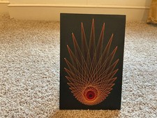 1070s Mid Century MCM Geometric String Art 9