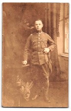 Early 1900's RPPC, Polish Soldier Portrait, Jarosław, Interwar Polish Army picture