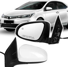 Left Driver Side Door Mirror Assembly Replace for 2014-2019 Toyota Corolla picture
