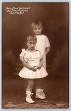Antique German Princes Louis Ferdinand  Hubertus Prussia 1910 picture
