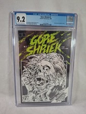 FantaCo Gore Shriek #1 CGC 9.2 - WP NM- 1st Greg Capullo published artwork 1986 picture