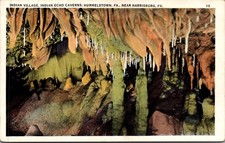 Indian Village Hummelstown PA Near Harrisburg PA Vintage Postcard 5P19-6 picture