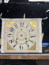 (F175) - ANTIQUE WOODEN CLOCK DIAL - 12.25