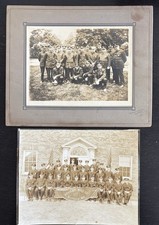 1920s FIREMEN RESOLUTE HOSE CO. No. 1 SAYVILLE, LONG ISLAND NY DEPARMENT PHOTOS picture