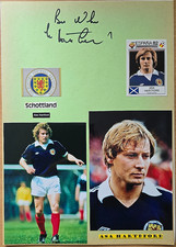 Asa Hartford, Scotland, Autograph Original picture