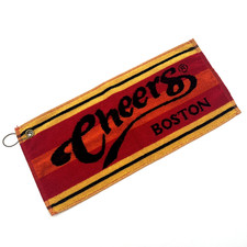 Cheers Boston Golf Sports Towel Terrycloth TV Show Logo Bar Beer Man Cave picture