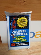 1990 Impel Marvel Universe Series 1 Trading Cards Factory Sealed pack 12 cards picture