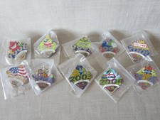 2005 eBay Live San Jose 10th Anniversary Pins 1996 to 2005 Set of 10 New picture