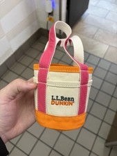 Dunkin x L.L. Ll Bean THICK Limited Edition Koozie LIMITED DROP Opened But NEW picture