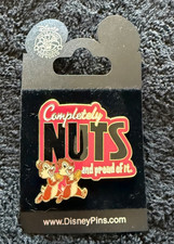 Disneyland DLR 2008 Completely Nuts and Proud Of It Chip N Dale Pin Open NOC picture