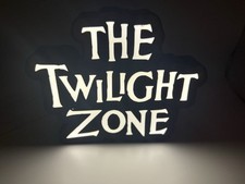 Light Up Twilight Zone  Decoration 3d Printed Sign Extra Large XL 9” Wide picture