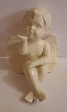 Beautiful Little Boy Angel Blowing Kiss Figurine picture
