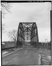 5. VIEW BRIDGE, LOOKING NORTHWEST - Lynch Bridge, Spanning Black River River picture