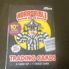 2025 Gross Con GPK Horrorible Kids Exclusive Ltd Ed Wax Pack 10th Series Preview picture