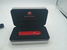 Wenger Swiss Army Knife With Metal Silver Color Gift Box   picture