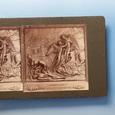 Bedford Stereoview C1915 Real Photo F.Schrader Bunyan Pilgrims Progress Door (6) picture