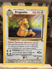 Pokemon TCG Dragonite Holo Rare Fossil Card 4/62 picture