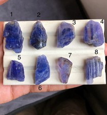 Natural AAA Tanzanite Rough Crystal Blue Violet Raw Stone from Tanzania picture