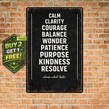 Fruit Of The Spirit Funny Home Decor 8x12 Aluminum Metal Sign picture