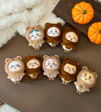 MINISO Chiikawa Fluffy Series Bear Series Plush Keychain Christmas Gift picture