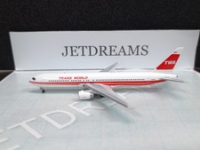 1/400 TWA TRANS WORLD BOEING 767-300 90'S TWIN STRIPE COLORS N691LF AEROCLASSICS picture