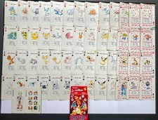 Nintendo Pokemon Pocket Monsters Japanese Playing Cards 1996 Full Deck + OG Box picture