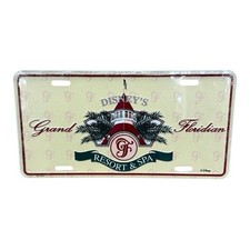 Disney Grand Floridian Resort and Spa License Plate Sealed picture