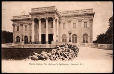Postcard   Marble Palace, Mrs. Belmont's Residence, Newport, RI  Antique picture