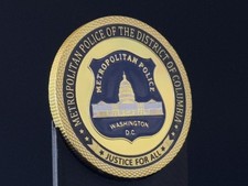 Washington D.C. Metropolitan Police Department MPDC Challenge Coin picture