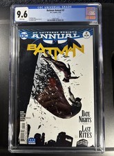 BATMAN ANNUAL #2 CGC 9.6 REBIRTH FIRST PRINT DC COMIC (2017) CATWOMAN FIRST DATE picture