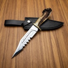 CUSTOM HANDMADE Famous Supernatural Ruby's Demon Killing Replica Knife w/sheath picture