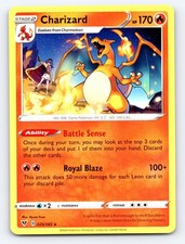 Charizard 025/185 Rare Vivid Voltage Pokemon Lightly Played picture