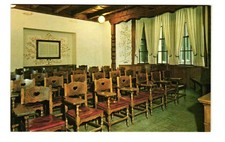 CZECHOSLOVAK Nationality Room Cathedral of Learning Pittsburgh PA VTG postcard  picture