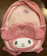 sanrio rare melody pink backpack bag sugar bunnies mother garden picture