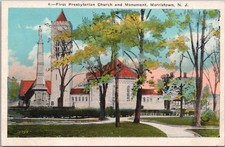 1930s MORRISTOWN, New Jersey Postcard 