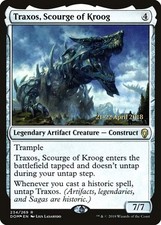 Traxos, Scourge of Kroog NM Foil #234 Prerelease Cards MTG picture