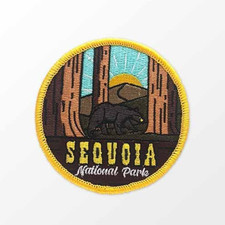Sequoia National park  Patch Iron-On Applique Souvenir Gift picture