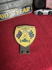 Vintage Car Badge - BRITISH RACING & SPORTS CAR CLUB Car Badge by Collet Badges picture