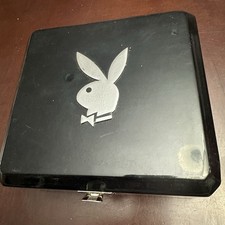 Playboy Cigar Box Black Lacquer 2007 Toro 52 X 6 -COLLECTABLE Great For Gift picture