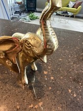 Good Luck Trunk Up Brass Elephant picture