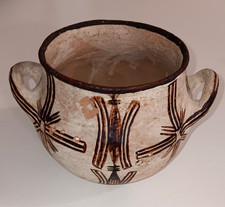 Vintage Zuni Prayer Rain Bowl with Handles 7