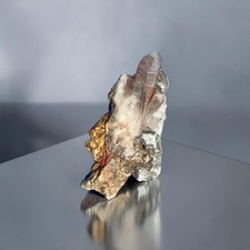 Vintage Bisbee Arizona Quartz Crystal Cluster with Chalcocite Matrix Specimen picture